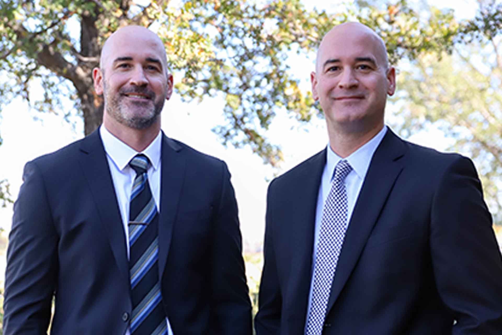 Chad Miller & Joshua R. Miller (left to right)
